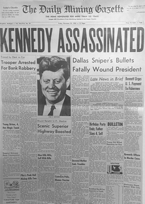 Today in history, November 22, 2025 News, Sports, Jobs The Mining